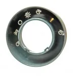 Chrome finished control ring