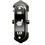 Seat heater switch